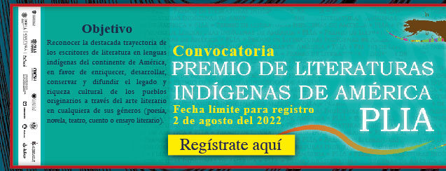 Convocatoria Premio de Literaturas Indígenas de América -PLIA- (Registro)
